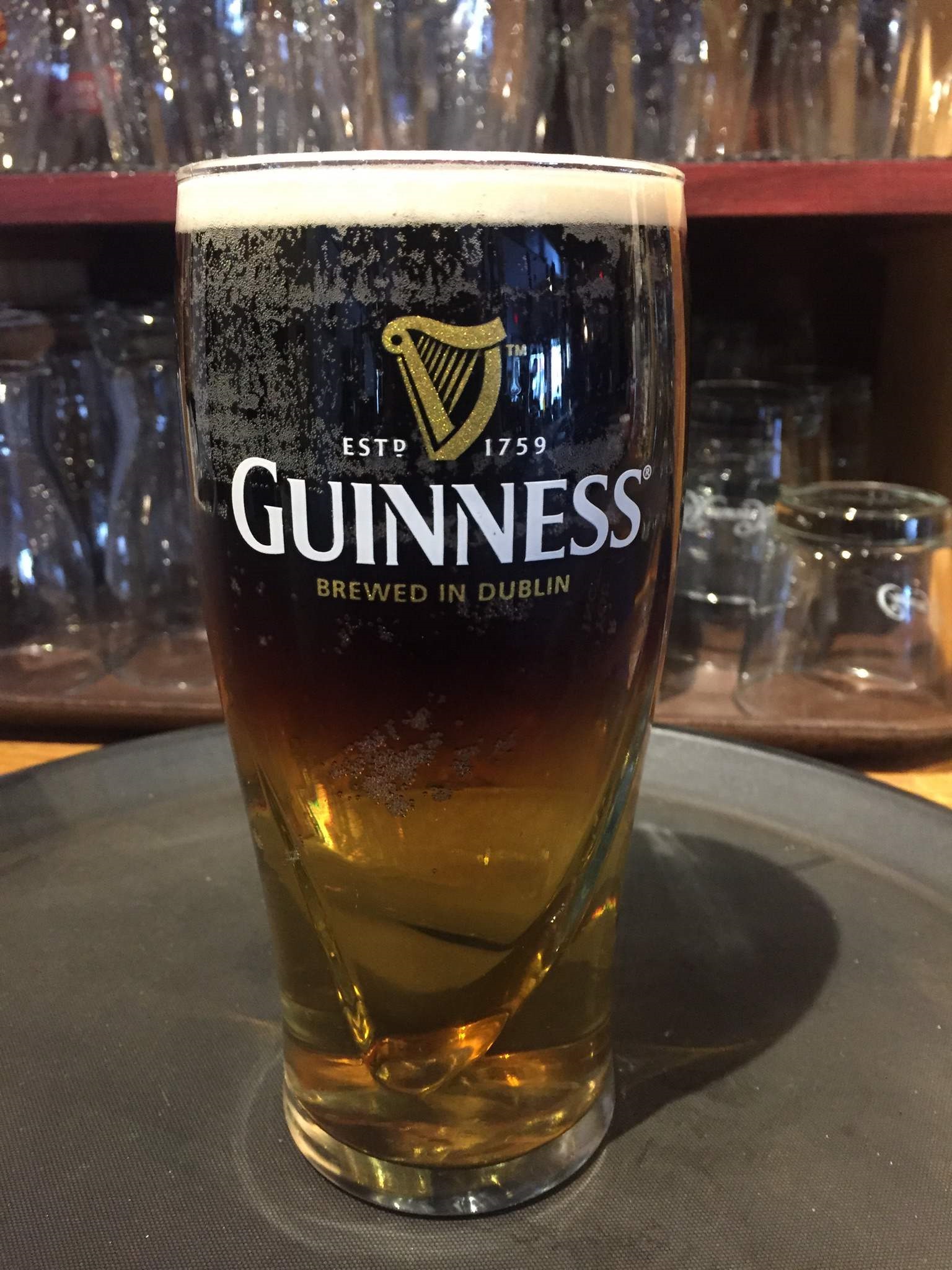Picture of a pint of Guinness